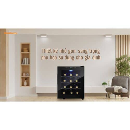 Tủ rượu độc lập 12 chai Hafele 539.15.060 2 Ảnh thực tế tủ rượu độc lập 12 chai Hafele 539.15.060