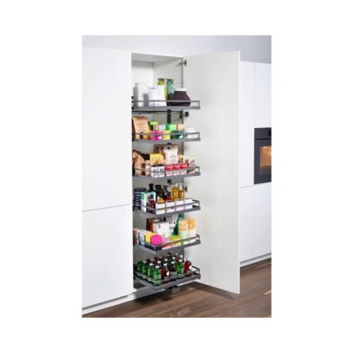 Kệ đựng thực phẩm 5 tầng Kesseböhmer Tandem Solo Hafele 549.77.794