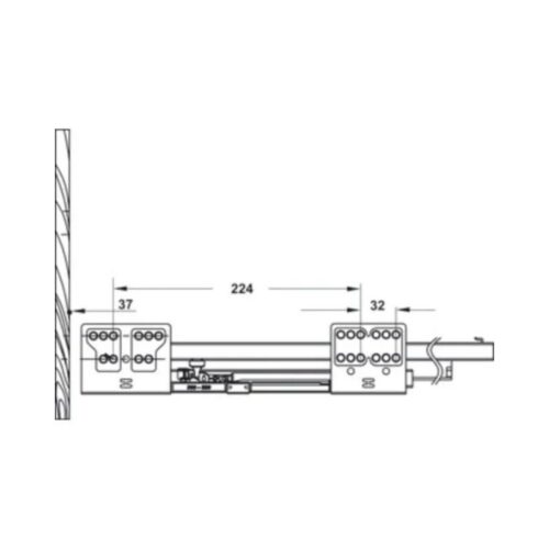 ray hop hafele 552 03 785 inner alto am giam chan h84xd500mm trang mo 4
