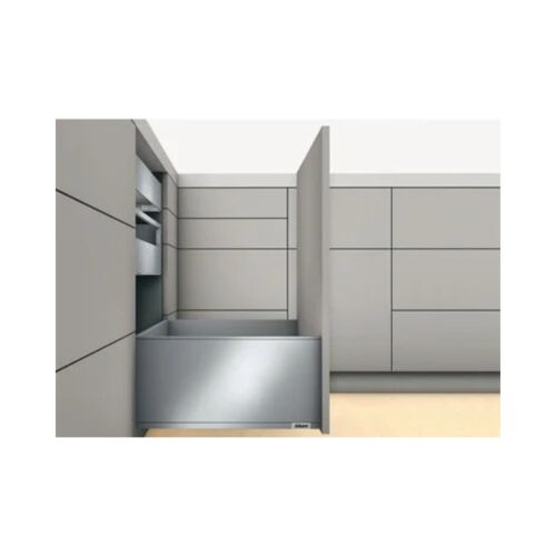 Ray hộp Hafele Legrabox 550.71.725 giảm chấn trắng 40kg F 241mm